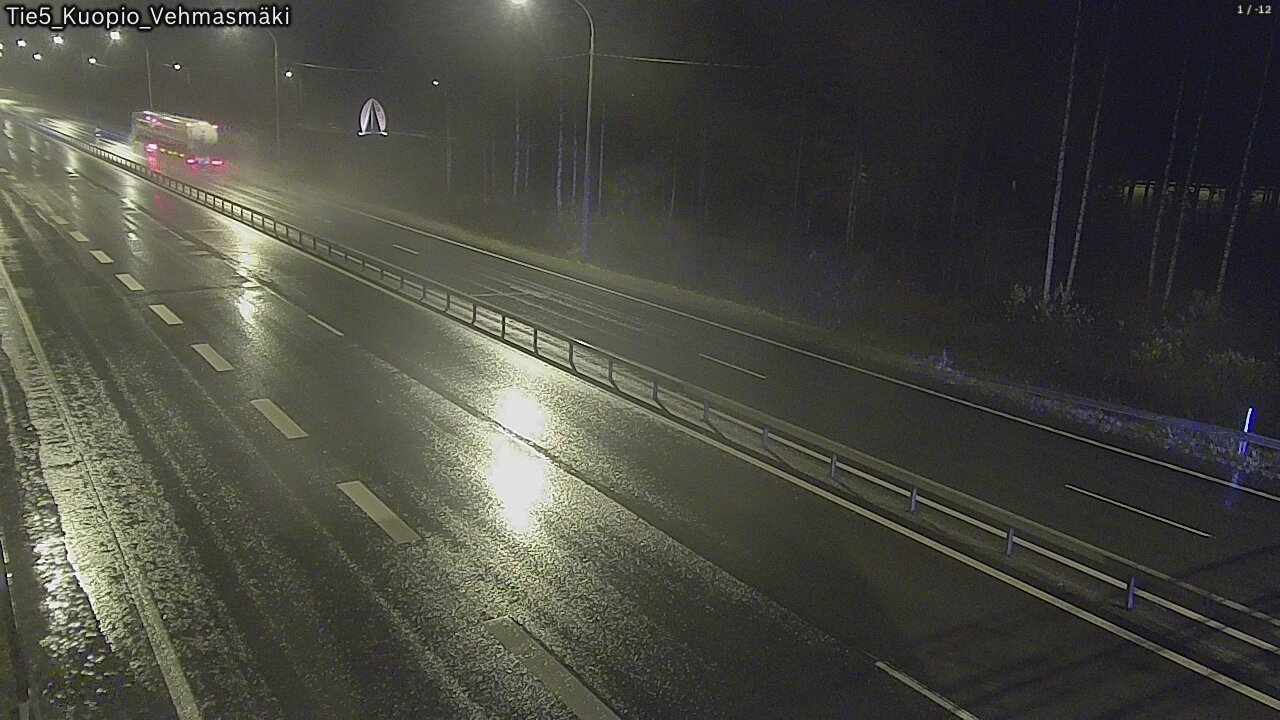 Weather Camera Image Väg 5 Kuopio, Vehmasmäki, Kuopio, Pohjois-Savo