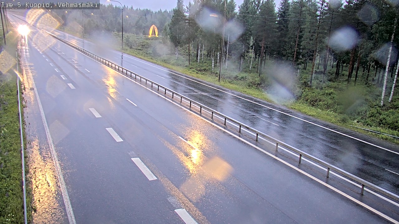 Kelikamerat Kuva Tie 5 Kuopio, Vehmasmäki, Kuopio, Pohjois-Savo