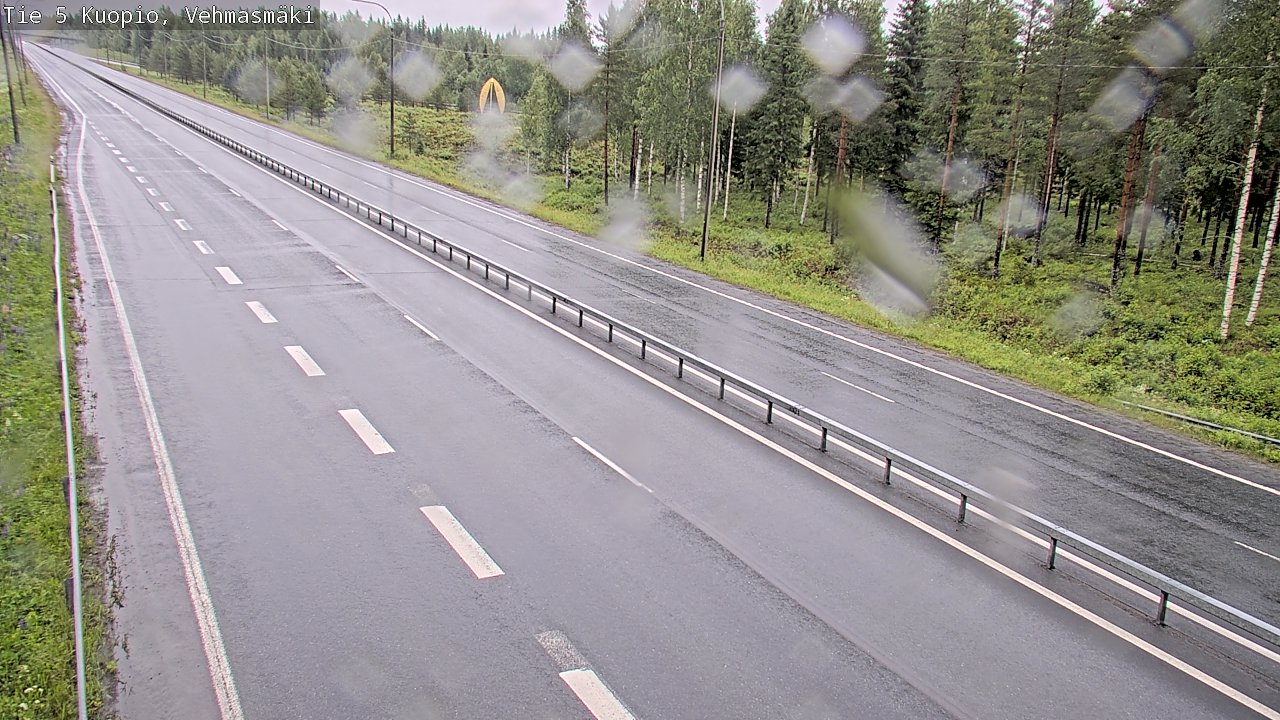 Kelikamerat Kuva Tie 5 Kuopio, Vehmasmäki, Kuopio, Pohjois-Savo