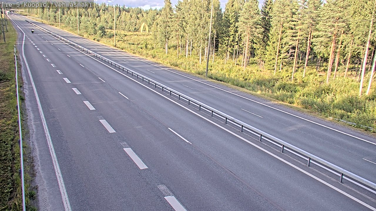 Kelikamerat Kuva Tie 5 Kuopio, Vehmasmäki, Kuopio, Pohjois-Savo