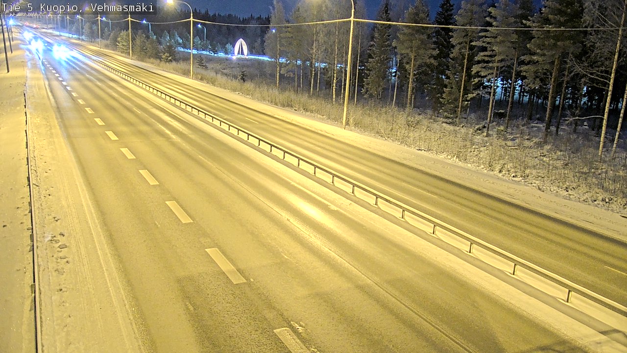 Kelikamerat Kuva Tie 5 Kuopio, Vehmasmäki, Kuopio, Pohjois-Savo