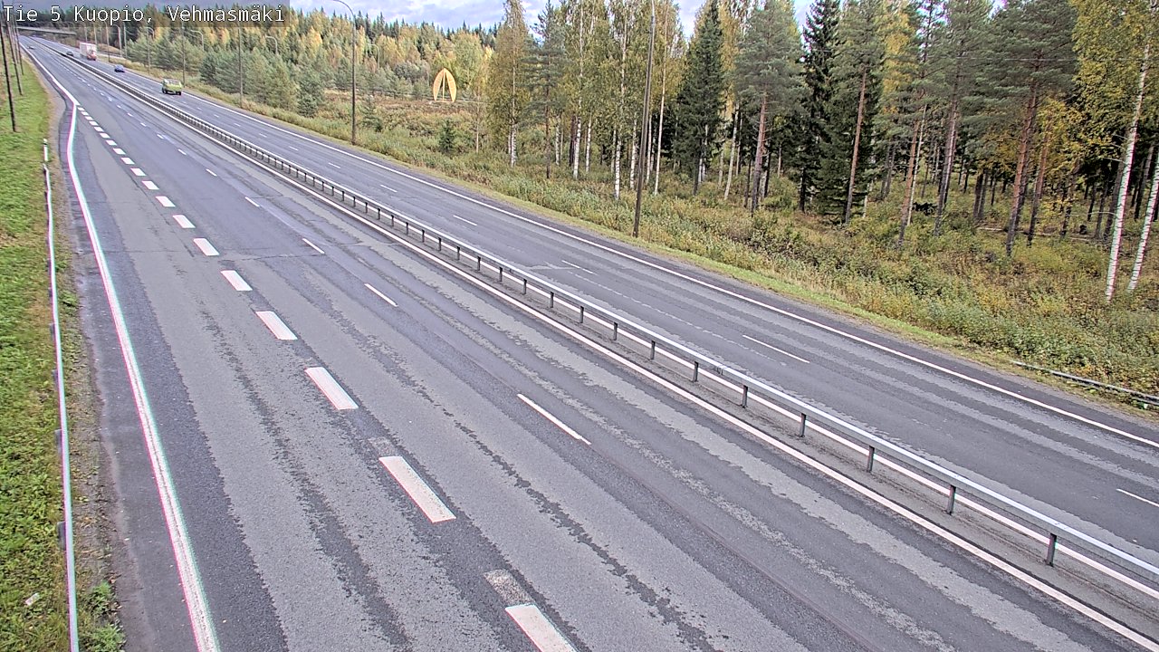 Kelikamerat Kuva Tie 5 Kuopio, Vehmasmäki, Kuopio, Pohjois-Savo