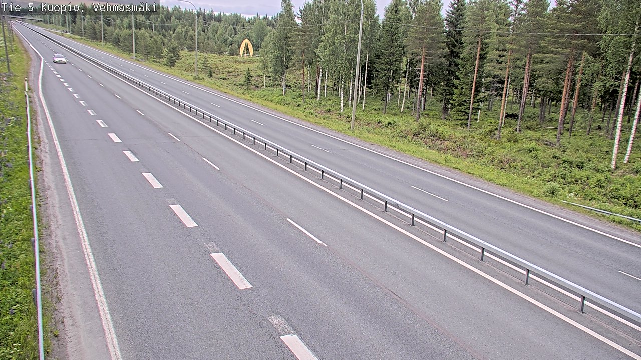 Kelikamerat Kuva Tie 5 Kuopio, Vehmasmäki, Kuopio, Pohjois-Savo