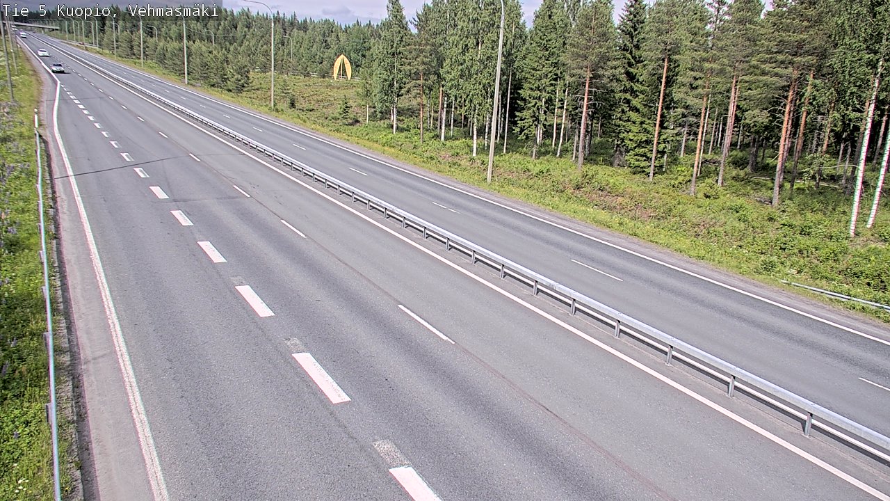 Kelikamerat Kuva Tie 5 Kuopio, Vehmasmäki, Kuopio, Pohjois-Savo