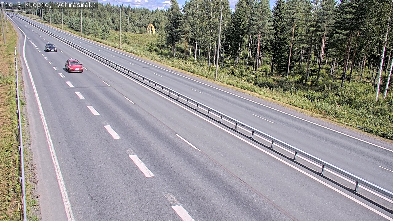 Kelikamerat Kuva Tie 5 Kuopio, Vehmasmäki, Kuopio, Pohjois-Savo