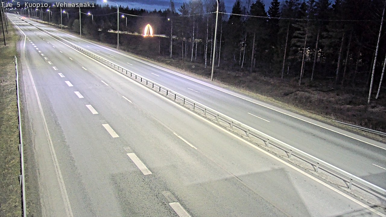 Kelikamerat Kuva Tie 5 Kuopio, Vehmasmäki, Kuopio, Pohjois-Savo