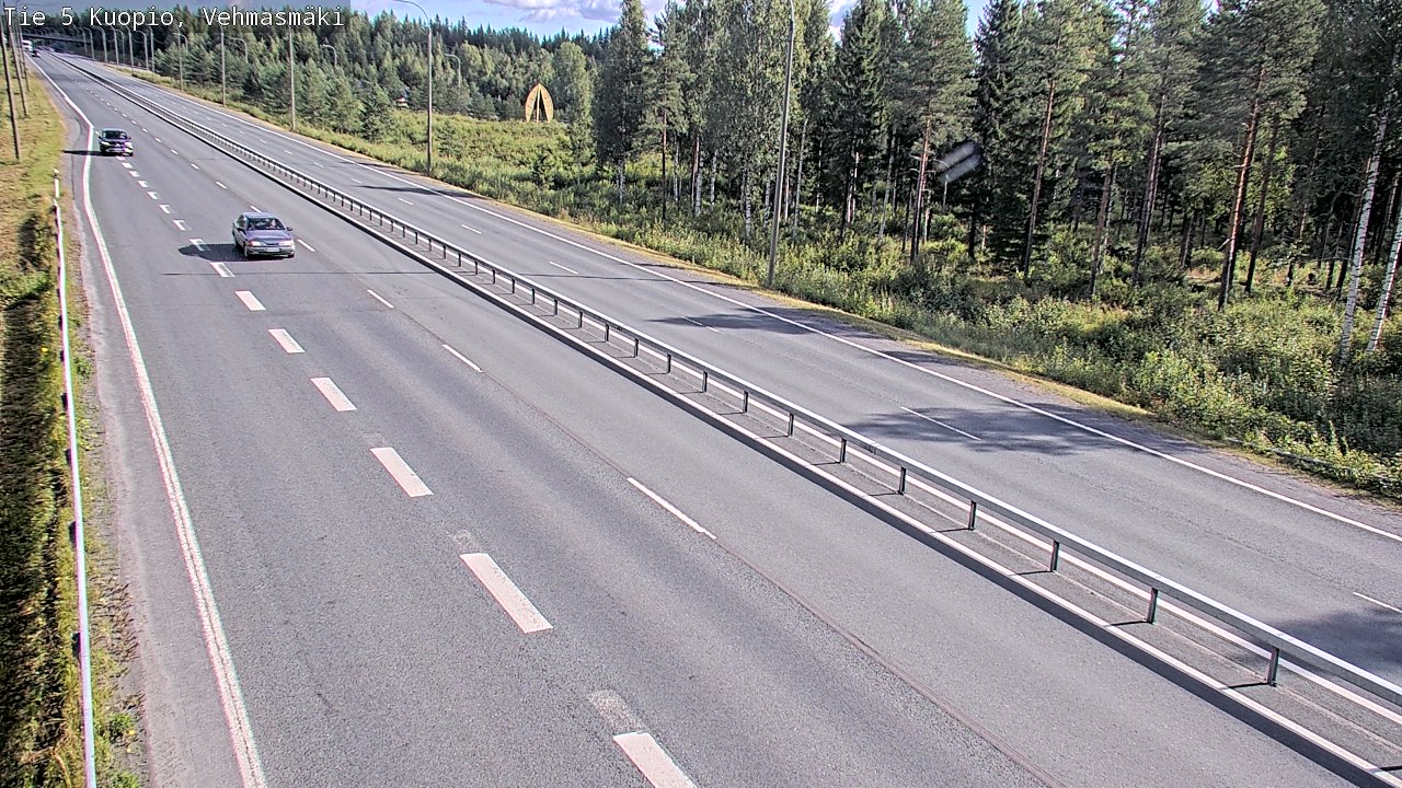 Kelikamerat Kuva Tie 5 Kuopio, Vehmasmäki, Kuopio, Pohjois-Savo
