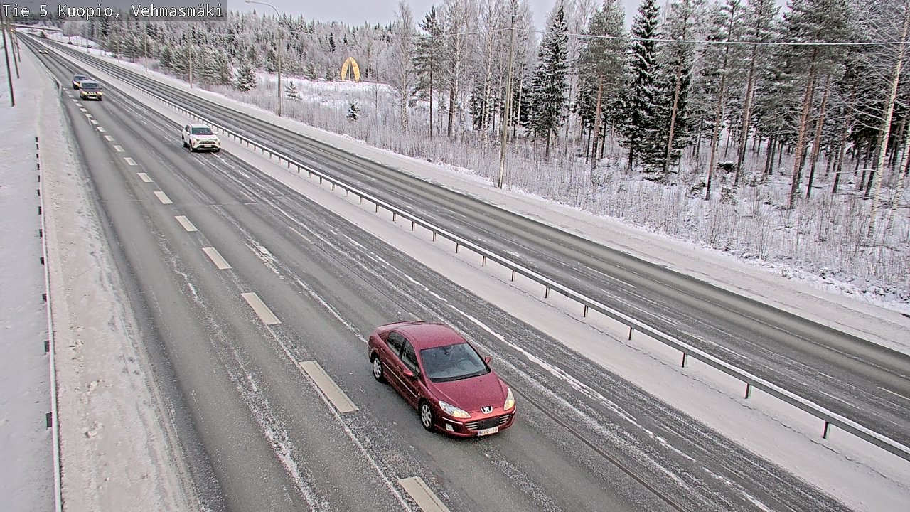 Kelikamerat Kuva Tie 5 Kuopio, Vehmasmäki, Kuopio, Pohjois-Savo