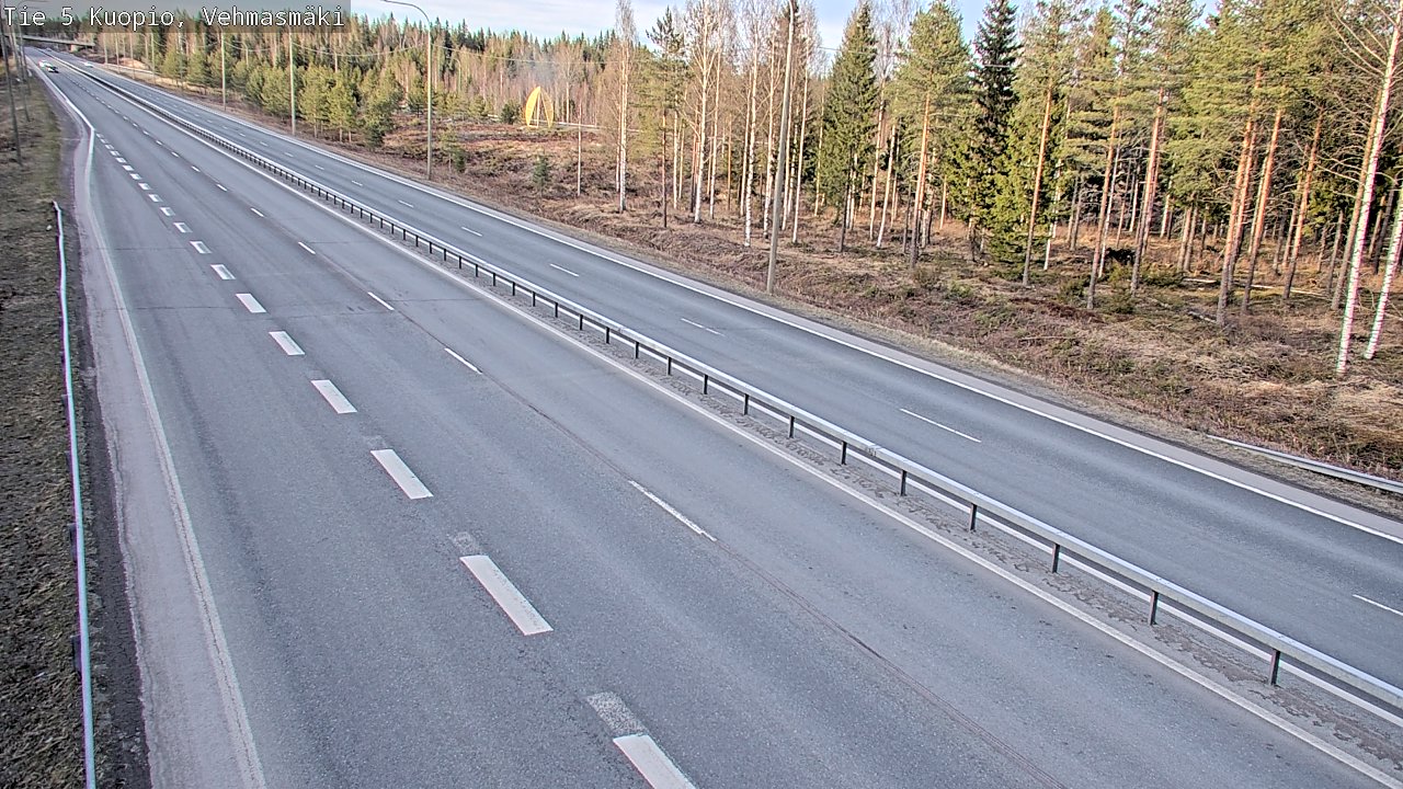 Kelikamerat Kuva Tie 5 Kuopio, Vehmasmäki, Kuopio, Pohjois-Savo