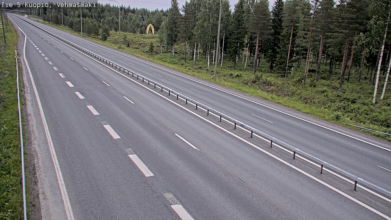 Kelikamerat Kuva Tie 5 Kuopio, Vehmasmäki, Kuopio, Pohjois-Savo
