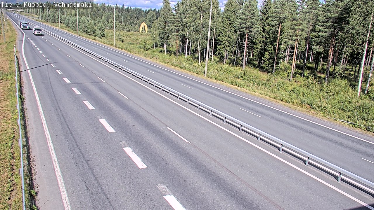 Kelikamerat Kuva Tie 5 Kuopio, Vehmasmäki, Kuopio, Pohjois-Savo
