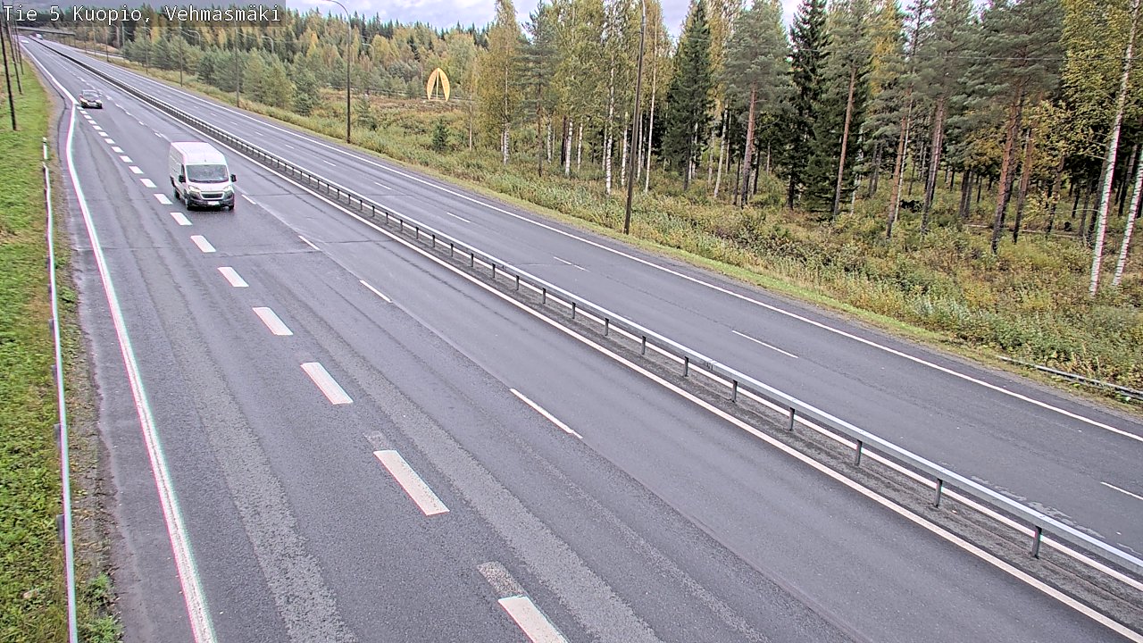 Kelikamerat Kuva Tie 5 Kuopio, Vehmasmäki, Kuopio, Pohjois-Savo