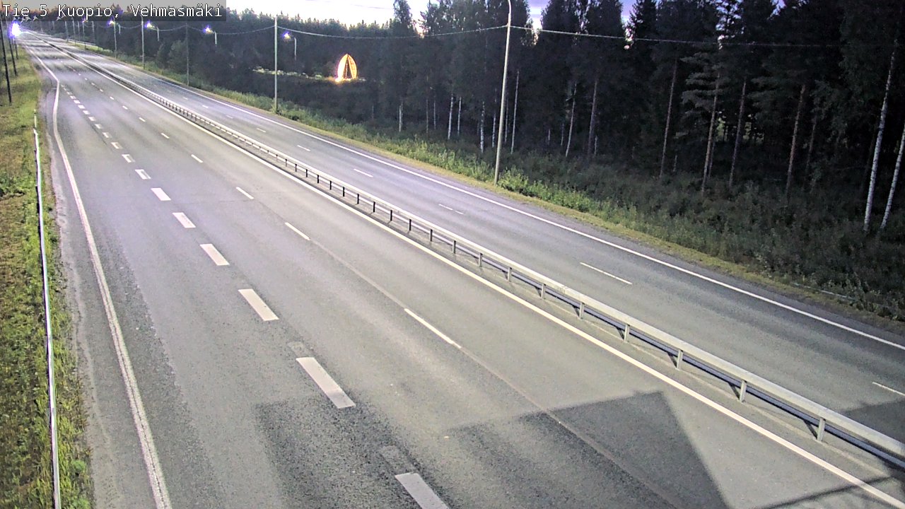 Kelikamerat Kuva Tie 5 Kuopio, Vehmasmäki, Kuopio, Pohjois-Savo