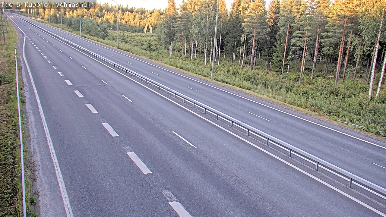 Kelikamerat Kuva Tie 5 Kuopio, Vehmasmäki, Kuopio, Pohjois-Savo