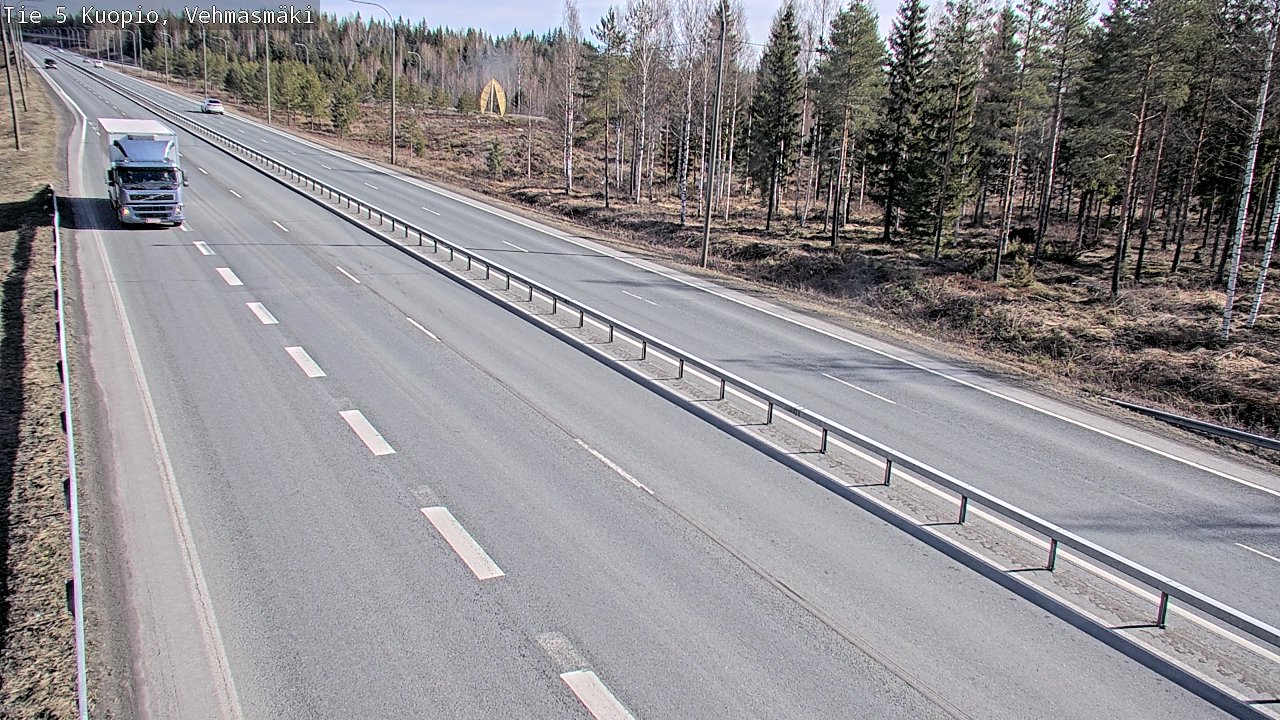 Kelikamerat Kuva Tie 5 Kuopio, Vehmasmäki, Kuopio, Pohjois-Savo