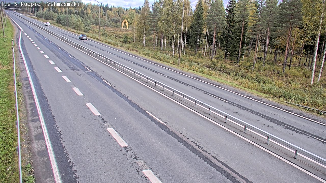 Kelikamerat Kuva Tie 5 Kuopio, Vehmasmäki, Kuopio, Pohjois-Savo