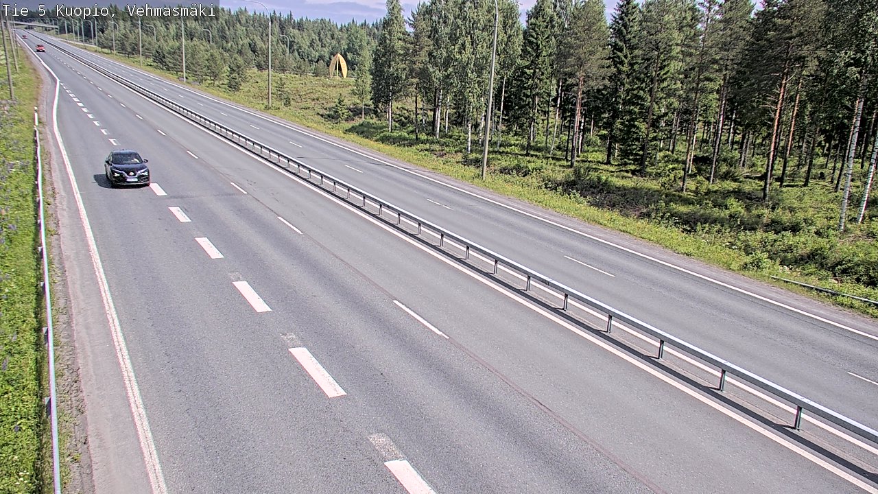 Kelikamerat Kuva Tie 5 Kuopio, Vehmasmäki, Kuopio, Pohjois-Savo