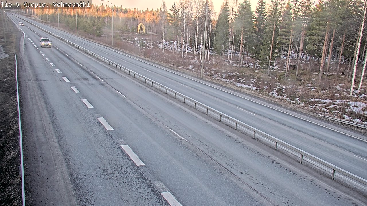 Kelikamerat Kuva Tie 5 Kuopio, Vehmasmäki, Kuopio, Pohjois-Savo