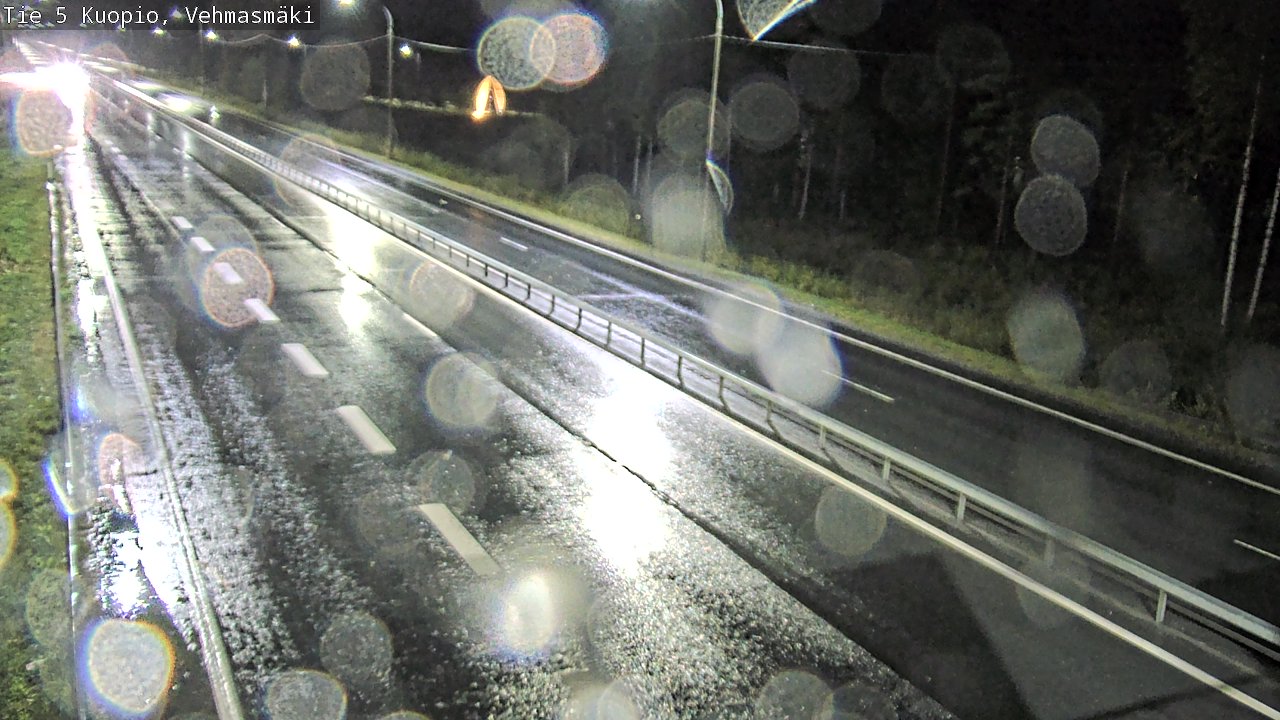 Weather Camera Image Road 5 Kuopio, Vehmasmäki, Kuopio, Pohjois-Savo