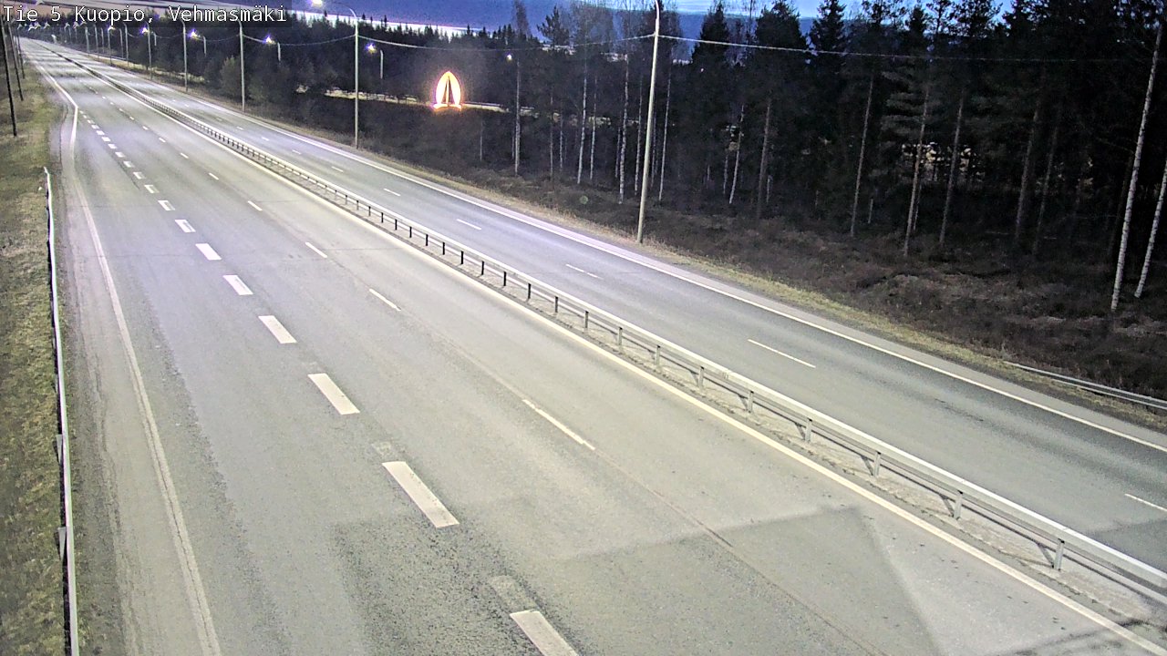 Kelikamerat Kuva Tie 5 Kuopio, Vehmasmäki, Kuopio, Pohjois-Savo