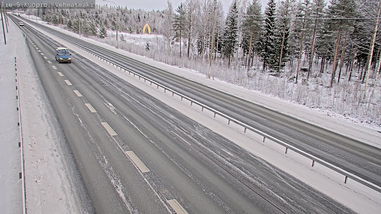 Kelikamerat Kuva Tie 5 Kuopio, Vehmasmäki, Kuopio, Pohjois-Savo