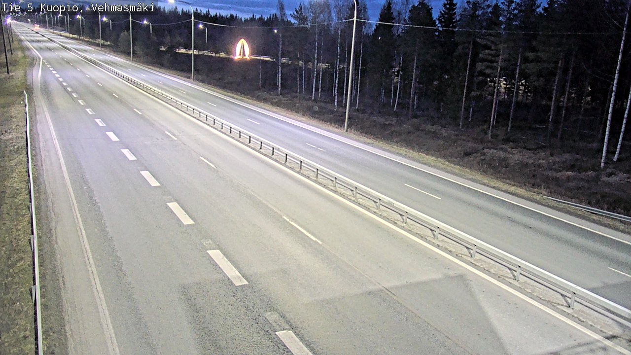 Kelikamerat Kuva Tie 5 Kuopio, Vehmasmäki, Kuopio, Pohjois-Savo