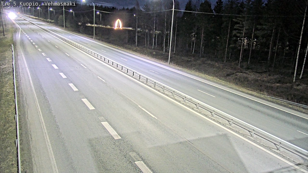 Kelikamerat Kuva Tie 5 Kuopio, Vehmasmäki, Kuopio, Pohjois-Savo