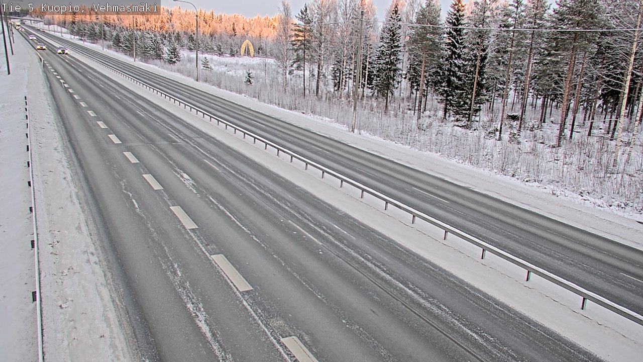 Kelikamerat Kuva Tie 5 Kuopio, Vehmasmäki, Kuopio, Pohjois-Savo