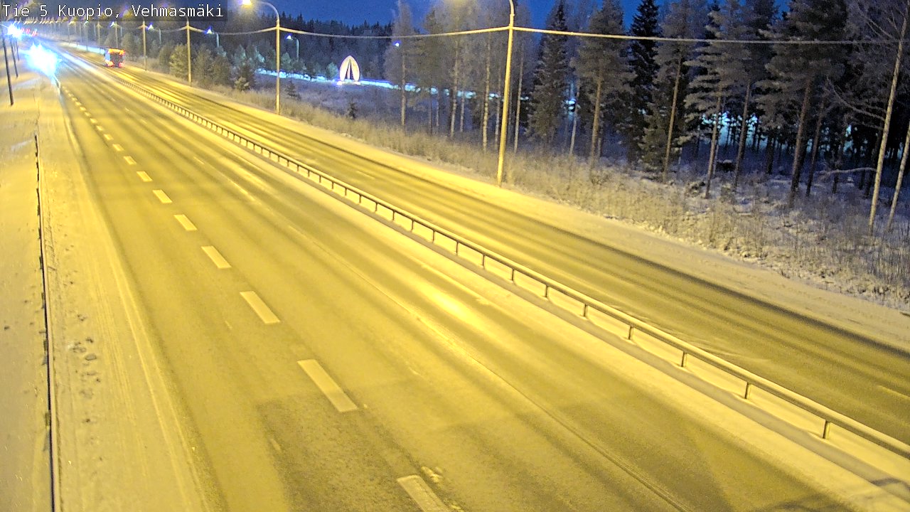 Kelikamerat Kuva Tie 5 Kuopio, Vehmasmäki, Kuopio, Pohjois-Savo