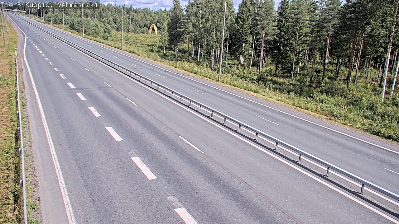 Kelikamerat Kuva Tie 5 Kuopio, Vehmasmäki, Kuopio, Pohjois-Savo