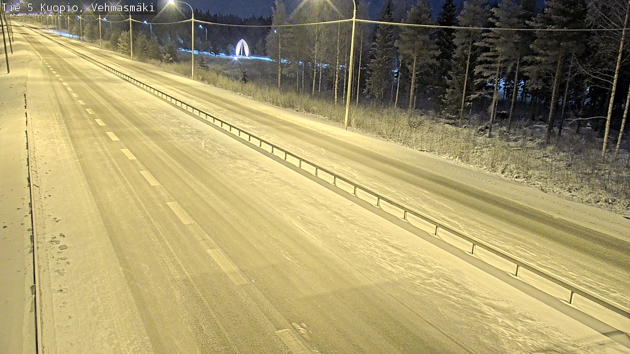 Kelikamerat Kuva Tie 5 Kuopio, Vehmasmäki, Kuopio, Pohjois-Savo