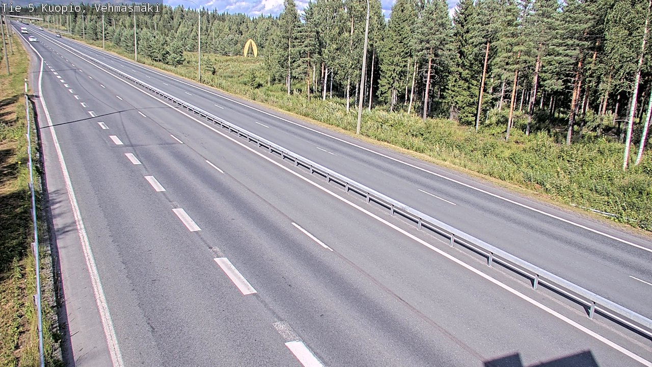 Kelikamerat Kuva Tie 5 Kuopio, Vehmasmäki, Kuopio, Pohjois-Savo