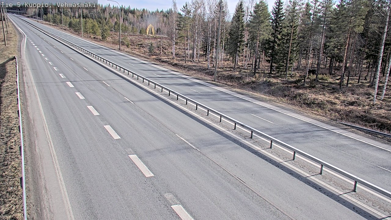 Kelikamerat Kuva Tie 5 Kuopio, Vehmasmäki, Kuopio, Pohjois-Savo