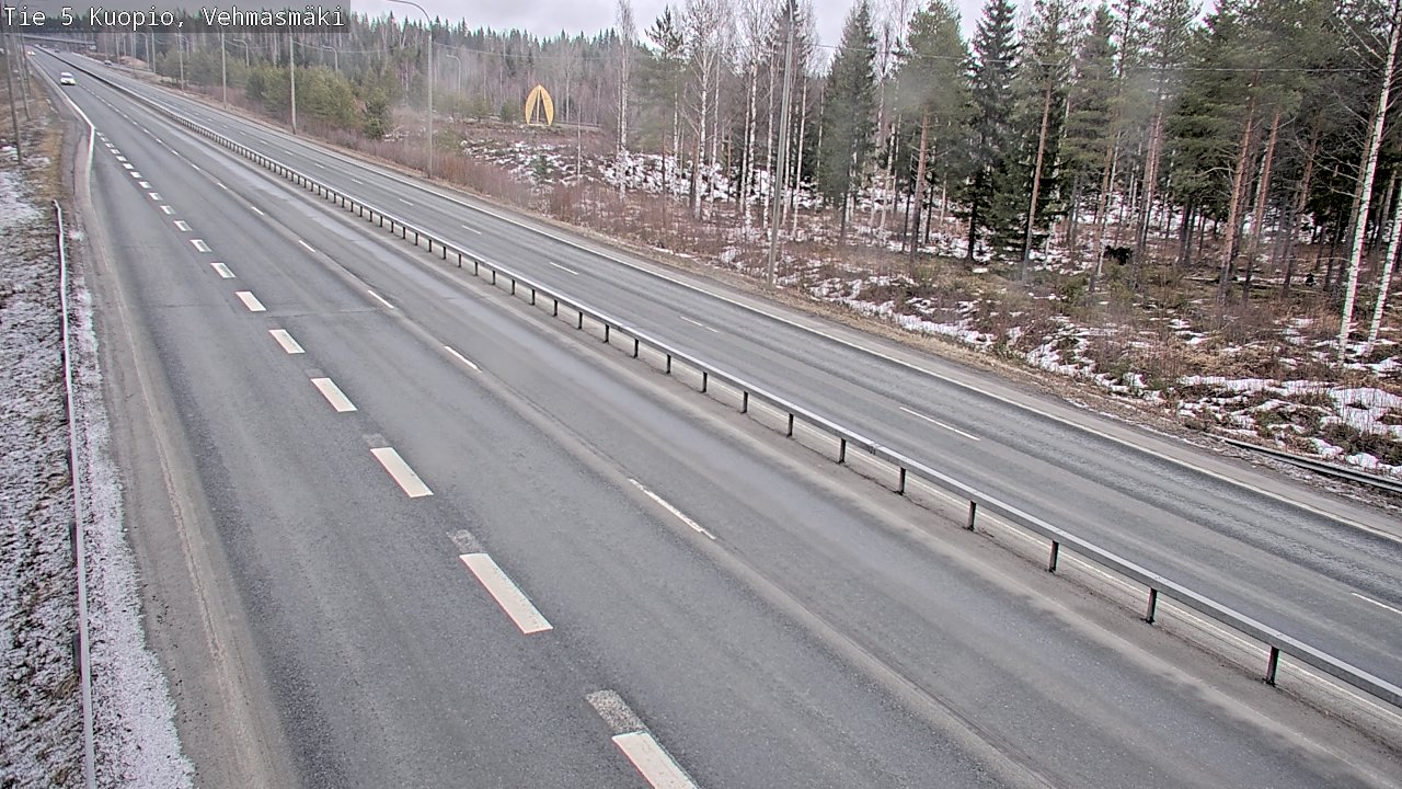 Kelikamerat Kuva Tie 5 Kuopio, Vehmasmäki, Kuopio, Pohjois-Savo