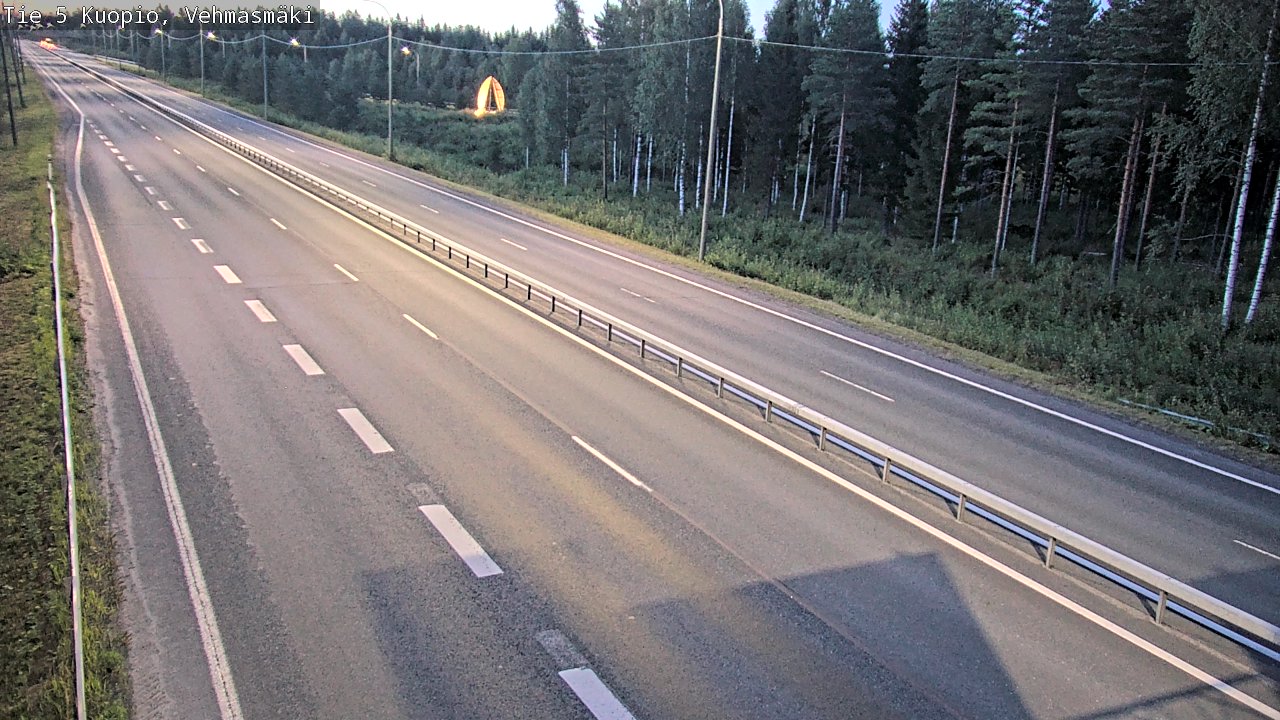 Kelikamerat Kuva Tie 5 Kuopio, Vehmasmäki, Kuopio, Pohjois-Savo