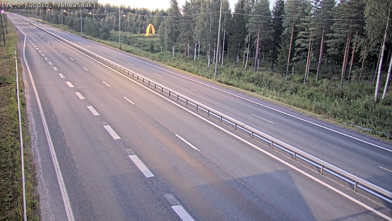 Kelikamerat Kuva Tie 5 Kuopio, Vehmasmäki, Kuopio, Pohjois-Savo