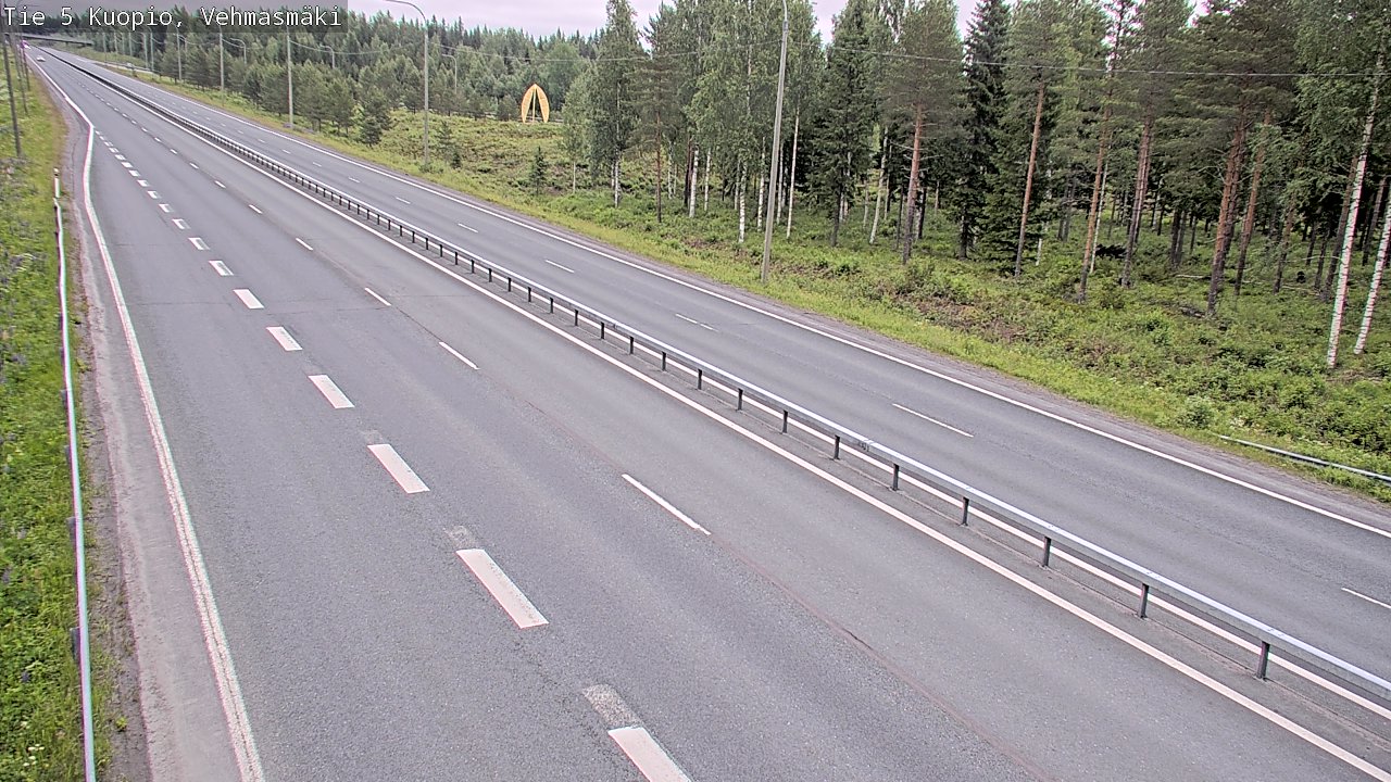 Kelikamerat Kuva Tie 5 Kuopio, Vehmasmäki, Kuopio, Pohjois-Savo