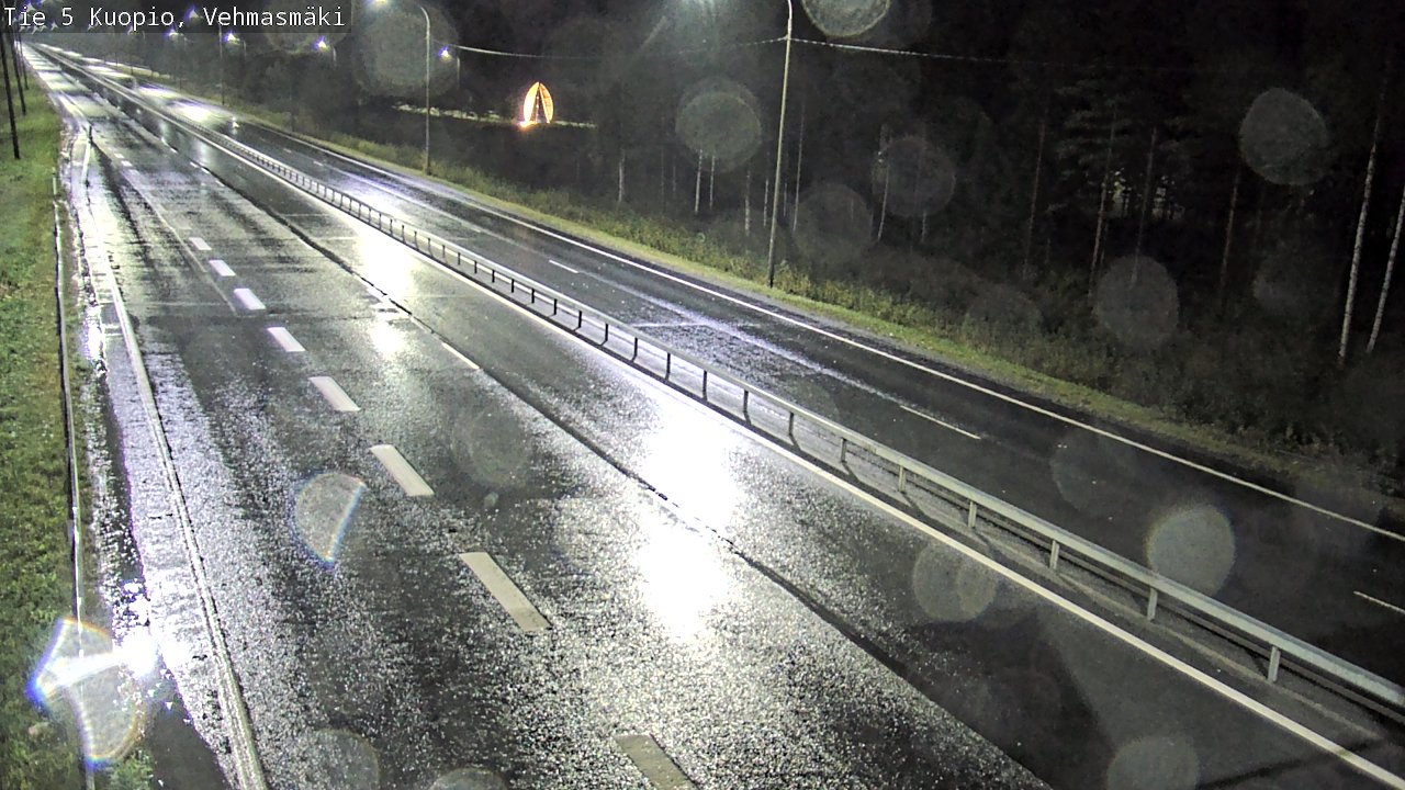 Weather Camera Image Road 5 Kuopio, Vehmasmäki, Kuopio, Pohjois-Savo