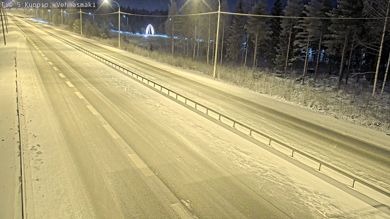 Kelikamerat Kuva Tie 5 Kuopio, Vehmasmäki, Kuopio, Pohjois-Savo