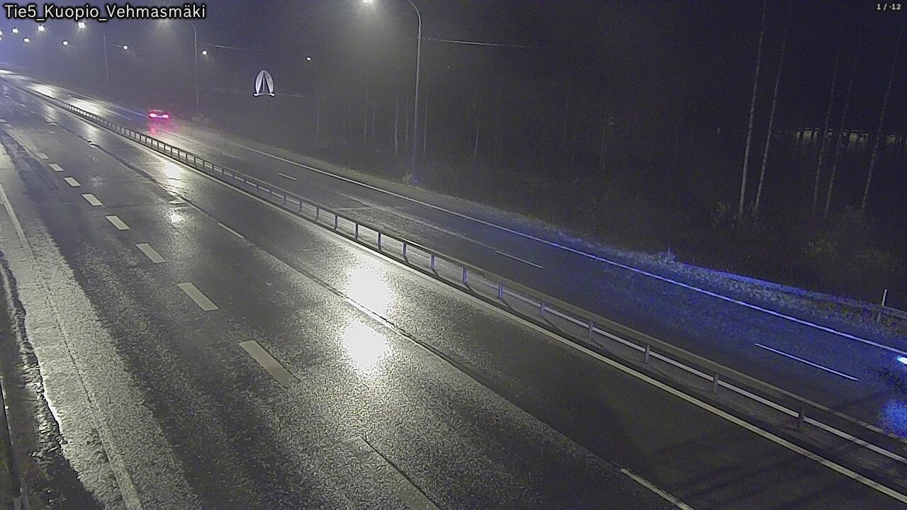 Weather Camera Image Road 5 Kuopio, Vehmasmäki, Kuopio, Pohjois-Savo