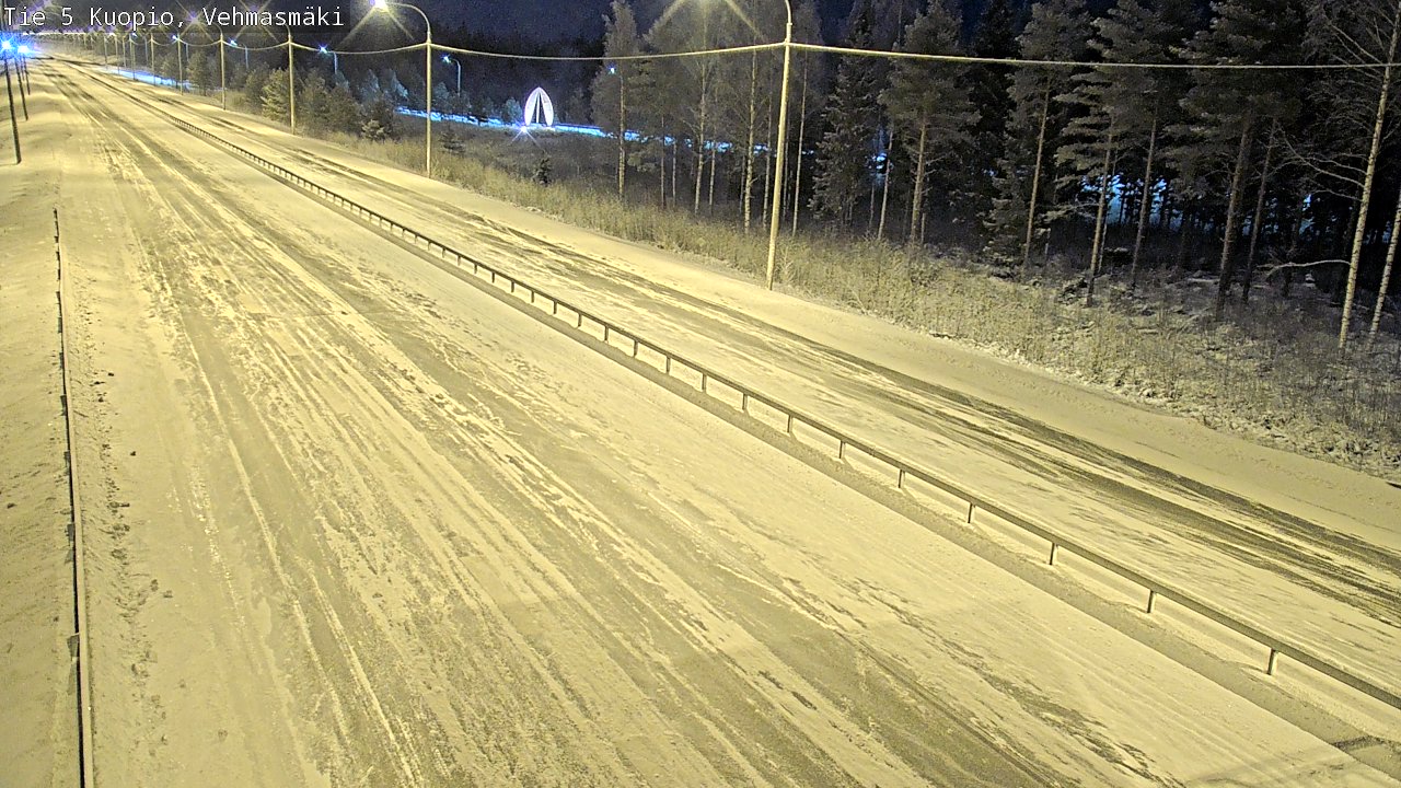 Kelikamerat Kuva Tie 5 Kuopio, Vehmasmäki, Kuopio, Pohjois-Savo