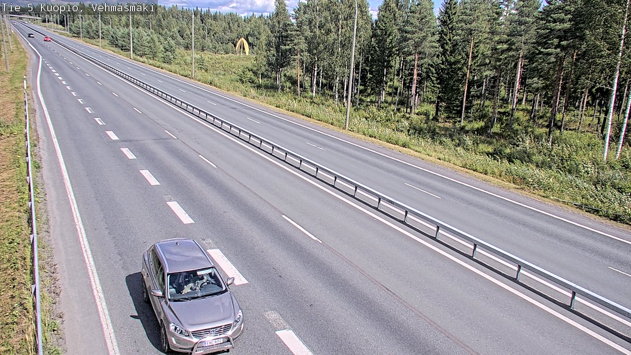 Kelikamerat Kuva Tie 5 Kuopio, Vehmasmäki, Kuopio, Pohjois-Savo