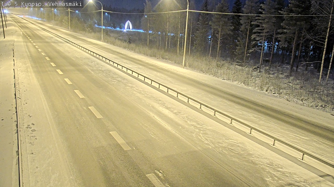 Kelikamerat Kuva Tie 5 Kuopio, Vehmasmäki, Kuopio, Pohjois-Savo