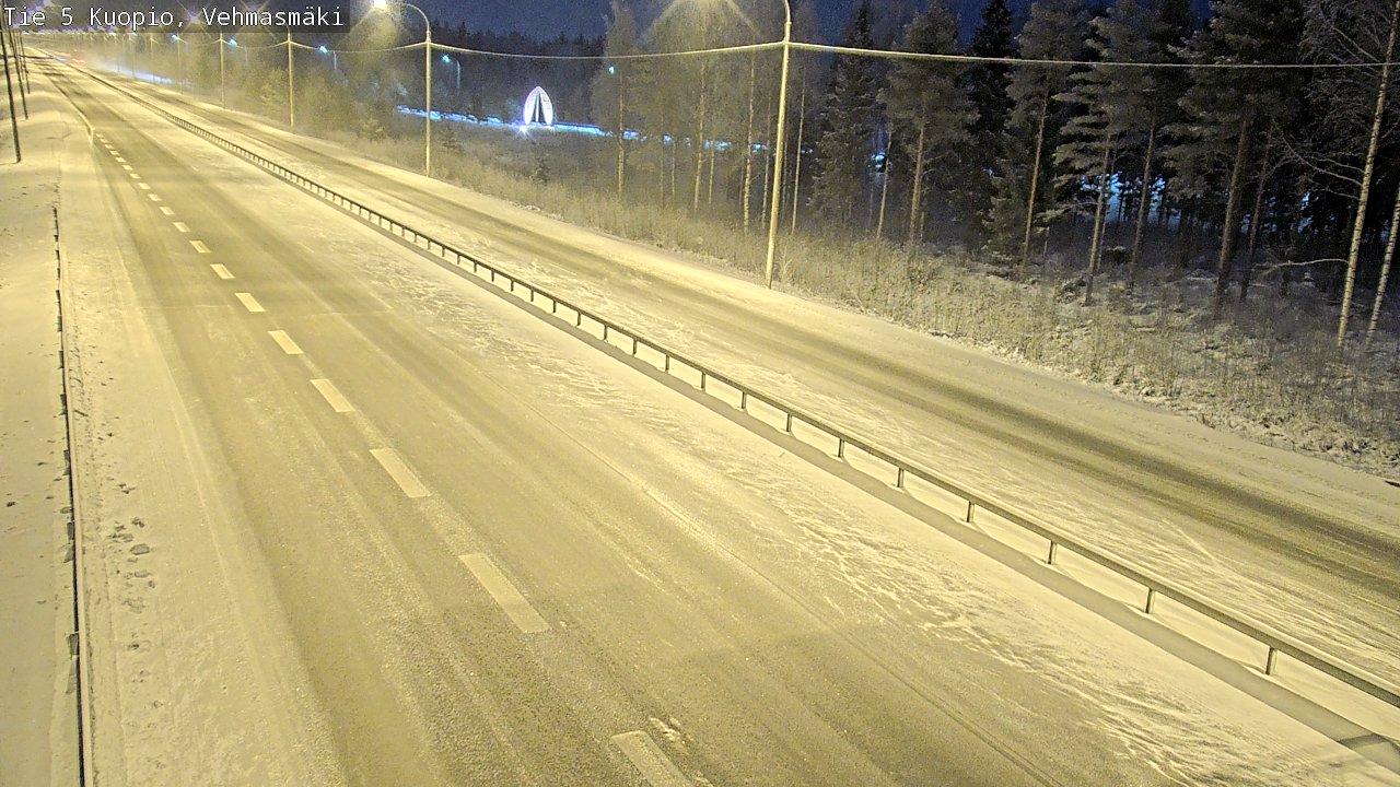 Kelikamerat Kuva Tie 5 Kuopio, Vehmasmäki, Kuopio, Pohjois-Savo