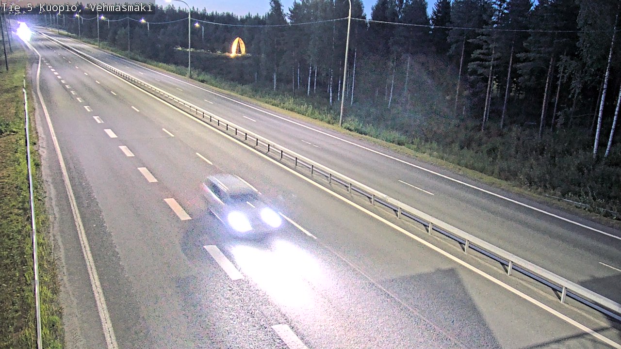 Kelikamerat Kuva Tie 5 Kuopio, Vehmasmäki, Kuopio, Pohjois-Savo