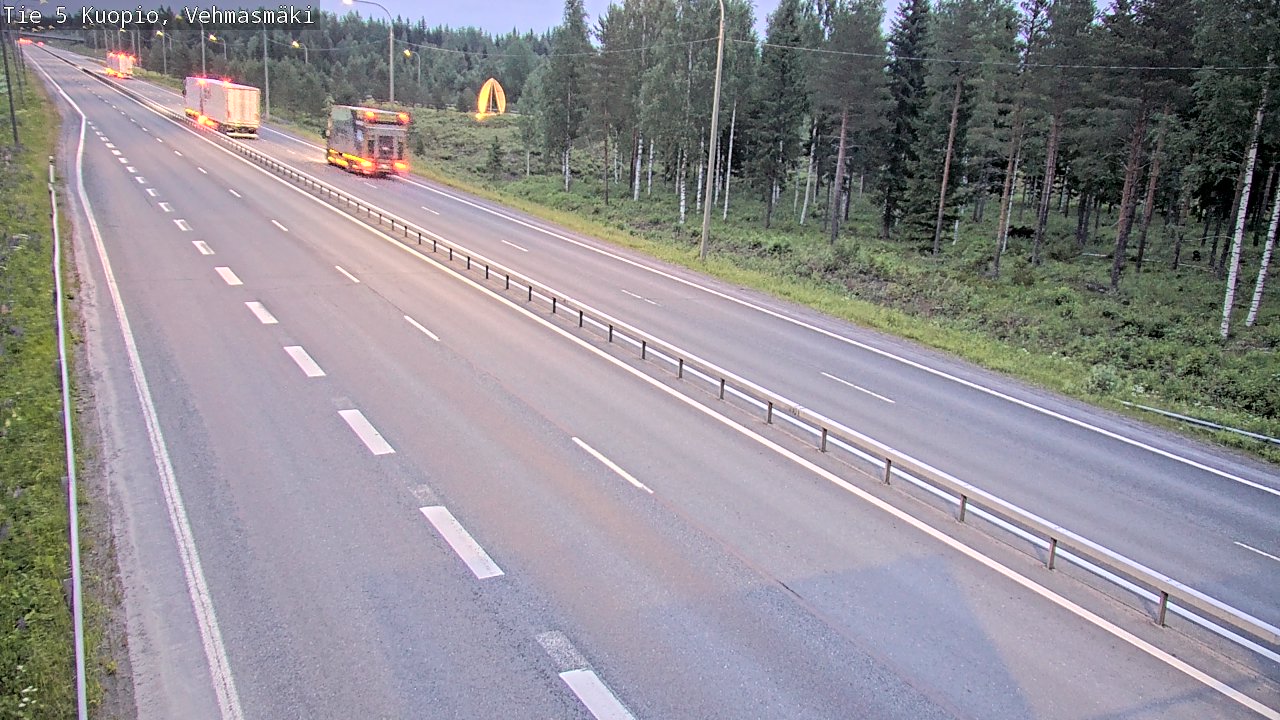 Kelikamerat Kuva Tie 5 Kuopio, Vehmasmäki, Kuopio, Pohjois-Savo