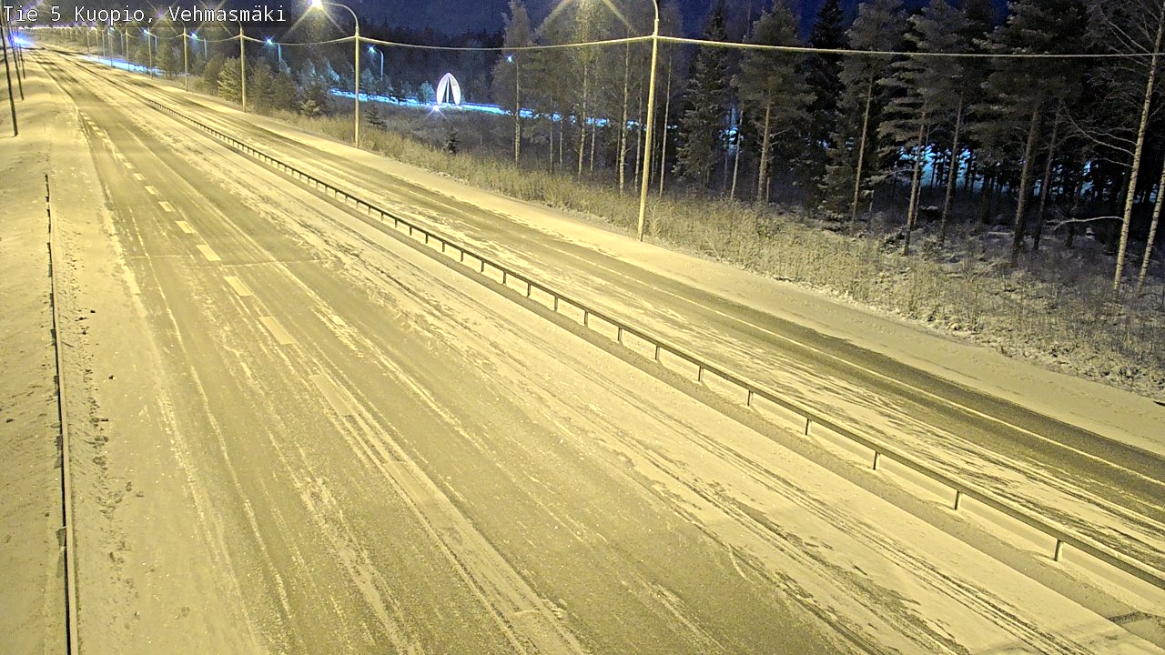 Kelikamerat Kuva Tie 5 Kuopio, Vehmasmäki, Kuopio, Pohjois-Savo