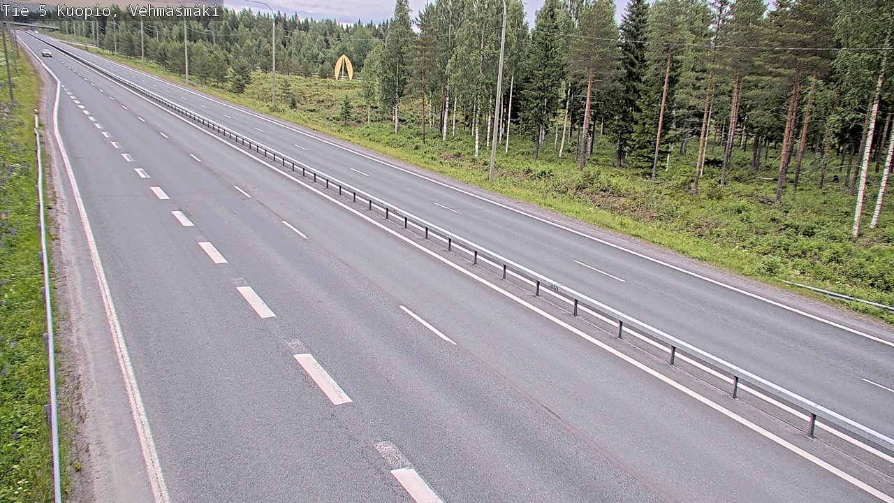 Kelikamerat Kuva Tie 5 Kuopio, Vehmasmäki, Kuopio, Pohjois-Savo