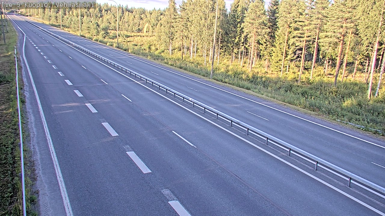 Kelikamerat Kuva Tie 5 Kuopio, Vehmasmäki, Kuopio, Pohjois-Savo