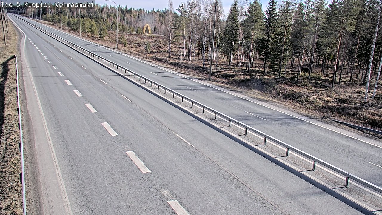 Kelikamerat Kuva Tie 5 Kuopio, Vehmasmäki, Kuopio, Pohjois-Savo